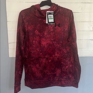 Under Armour Burgundy Red Camo Hoodie